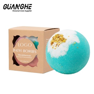 <span class=keywords><strong>Bombes</strong></span> de bain artisanales de luxe mignonnes en gros avec des huiles essentielles, impression sérigraphique - Mini coffret cadeau adapté aux chiens - Product Image 2