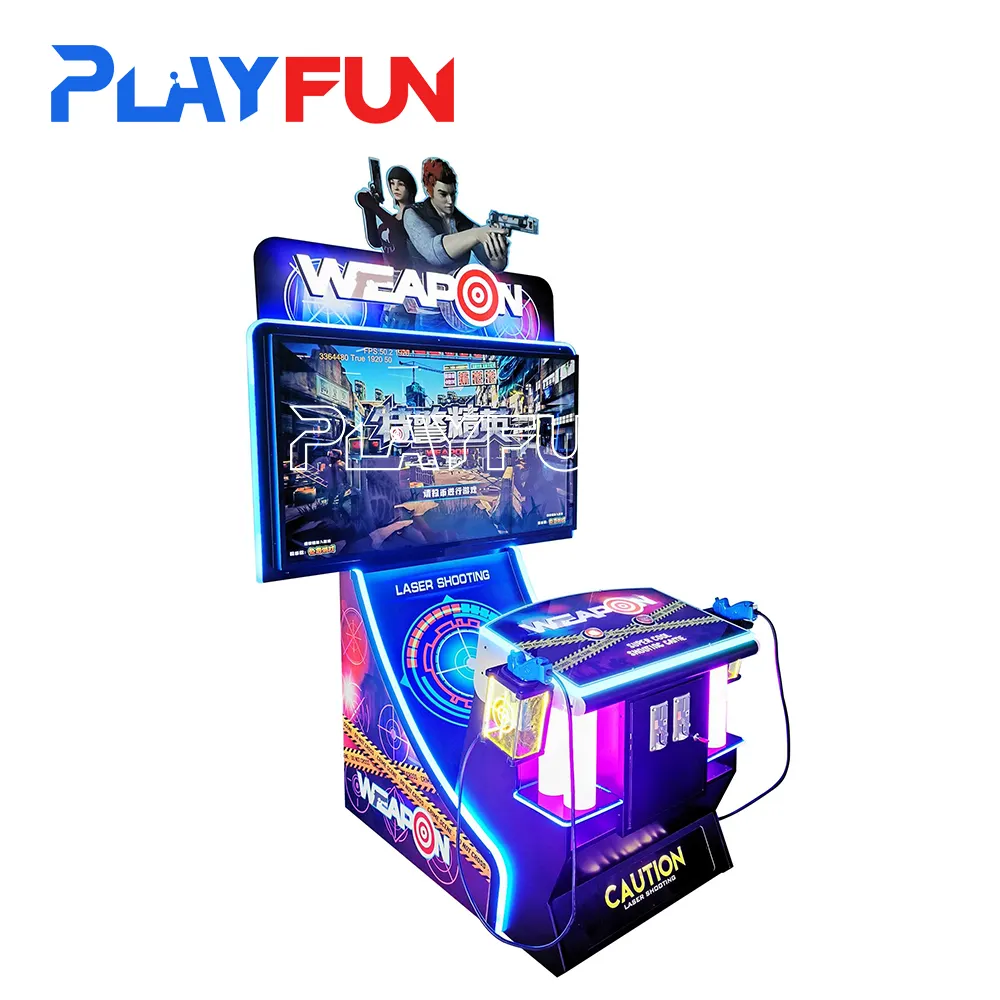 Münz betriebene Arcade-Spiele Weapon Laser Gun Shooting Arcade-Spiel Shooting Simulator Game Machine