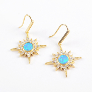 ZG0392 Dainty High Quality <strong>Opal</strong> Jewelry Statement <strong>Earrings</strong> <strong>Opal</strong> <strong>Earrings</strong> for Women - Product Image 5