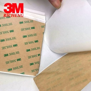 Cinta Adhesiva de Doble Cara Impermeable 3M 300LSE 9495, Cinta Transparente de PET de 147 mm x 294 mm - Product Image 2