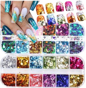 24 Colores Ecológicos, Esmalte de Uñas Camaleón Holográfico con Diseño Degradado Láser 3D, Brillantina con Material PET - Product Image 4