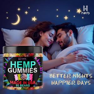 ODM/OEM Hemp <b>Gummies</b> Advanced Extra Strength- High Potency Natural Hemp Oil Extract Gummy, Great for Peace & Relaxation - Product Image 2