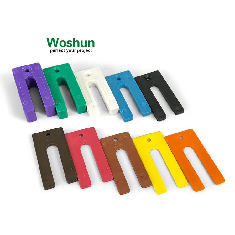 Factory 75x35mm PP PE Plastic Window Packer Construction Material Building Packers Concrete Injection Packer for Window and Door