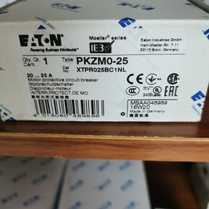 Interruptor de Protección de Motor Eaton Moeller PKZM0-25 20-25A Montaje en Riel DIN Hecho en Alemania - Product Image 3