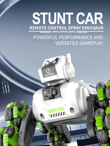 Tám bánh xe diễn viên đóng Thế <span class=keywords><strong>RC</strong></span> điện vật nuôi xe đồ chơi mới cơ khí trẻ em của con chó đồ chơi với điều khiển từ xa - Product Image 4