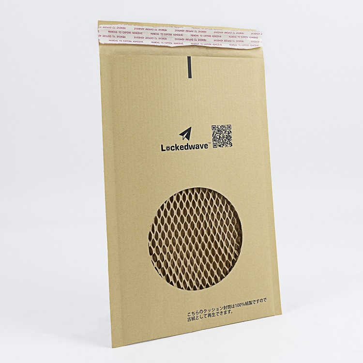 Недавно разработанный запечатывать продукты Эко-дружественных соты Мягкий Бумага Посыльные пакеты для упаковки