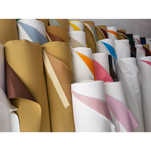 Pu Synthetic Leather 0.7mm Embossed <b>Brushed</b> <b>Sueded</b> Nonwoven Backing For Furniture Upholstery - Product Image 3