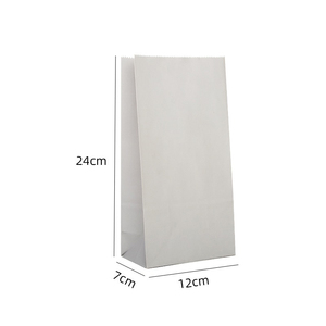 Wholesale Eco-Friendly Recyclable Brown Kraft Paper Sacks SOS <strong>Bags</strong> with Greaseproof Liner for Takeout Food Packaging and Grocery - Product Image 3