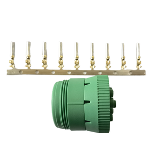 Màu xanh lá cây loại Deutsch 9 <span class=keywords><strong>pin</strong></span> J1939 nữ kết nối với 9 cái của thiết bị đầu cuối - Product Image 4