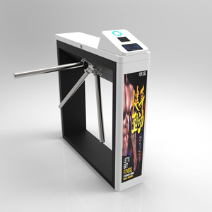 Ba cánh tay RFID và vân tay Tripod <span class=keywords><strong>turnstile</strong></span> eo chiều cao kiểm soát truy cập cho phòng tập thể dục sân vận động ngoài trời hồ bơi - Product Image 2