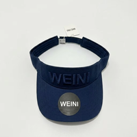 Cappellino da Baseball con Visiera a Righe di Lusso Personalizzabile, Regolabile per Golf, Tennis, Corsa, Eventi all'Aperto e Viaggi