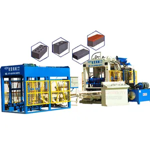 Machines pour la fabrication de briques Machine de fabrication de blocs de béton Machine de fabrication de blocs creux automatique Prix