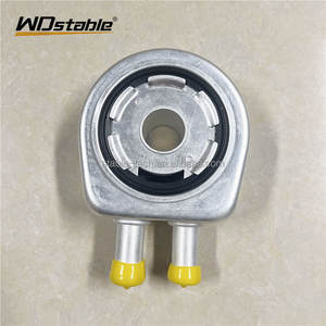 Refroidisseur d'huile moteur en aluminium 2130000QAA 8200806731 7700855845 pour RENAULT <span class=keywords><strong>GRAND</strong></span> <span class=keywords><strong>SCENIC</strong></span> Mk2 Mk3 1.9D 2004 - Product Image 3