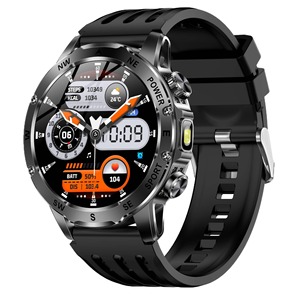 AK92 Smartwatch 1.53" BT Calling Swimming Waterproof Multi-function Sports Watch 100+Sports Modes Tracker Flashlight Smartwatch - Product Image 2
