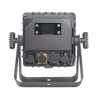 Projecteur PAR extérieur ZY LED 4x50W COB haute luminosité IP65 étanche DMX512 CRI95, angle de faisceau 15/25/40°, lumière du jour 5000K, en alliage d'aluminium