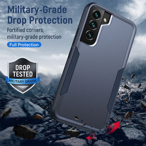 Antichoc Heavy Duty Camera Lens 3 couches Full Body Protector Phone Case <span class=keywords><strong>Pour</strong></span> <span class=keywords><strong>Samsung</strong></span> S21 FE S20 Plus S22 Ultra A54 <span class=keywords><strong>A33</strong></span> A53 A73 - Product Image 2