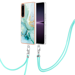 เคสโทรศัพท์ลายหินอ่อนโครเมียม,เคสแฟชั่นพร้อมสายคล้องสำหรับ Sony Xperia 1 IV,สำหรับ Xiaomi POCO X4 PRO 5G - Product Image 6