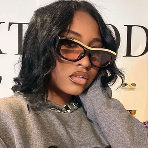 2024 nuova piccola montatura unica Moon Design y2k occhiali da <span class=keywords><strong>sole</strong></span> donna uomo sport alla moda equitazione occhiali da <span class=keywords><strong>sole</strong></span> occhiali Punk Moon Eyewear UV400 - Product Image 2