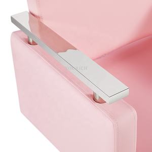 Pembe Salon sandalyesi güzellik kuaför satılık Salon sandalyesi sevimli kuaför ekipmanları - Product Image 5