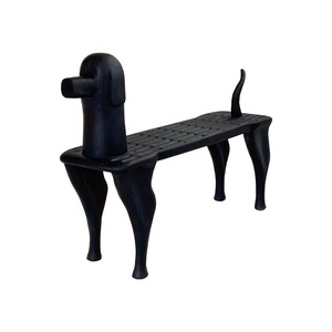 Wabi Sabi Hiện Đại Bằng Gỗ Dog Shaped Phân Ghế Chân Cho Phòng Khách Phòng Ngủ Khách Sạn Biệt Thự - Product Image 1