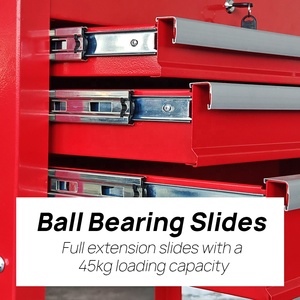 OEM Bán Buôn Hội Thảo Con Lăn Công Cụ Xe 4 Ngăn Kéo Kim Loại Hội Thảo Xe Đẩy Cán Công Cụ Cơ Khí Ngực Xe - Product Image 3