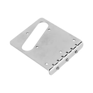 Puente de Trémolo para Guitarra Eléctrica Estilo TL, 3 Sillines, Acero, Orificio para Pastilla de Bobina Simple, Puente para Bajo, Venta al por Mayor - Product Image 3