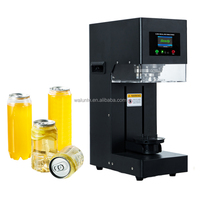 Machine de scellage semi-automatique ZY-F02 pour boîtes de conserve, hauteur de scellage 30-200 mm, vitesse 3s, pour bouteilles et aliments en conserve