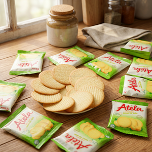 Perfect Crunch - Atela Thin Baked Potato Crackers 342g : Snack sain pour tous, fournisseur ODM OEM Vietnam et échantillon gratuit - Product Image 3