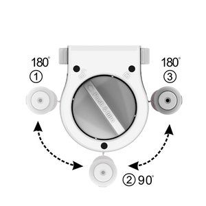 Barrière de sécurité pour escalier Probebi SG010, réglable, rétractable, en aluminium et en maille PVC, pour la sécurité des bébés et des animaux domestiques - Product Image 6