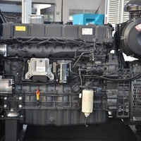 Générateur diesel à châssis ouvert Shangchai, démarrage électrique CC, haute efficacité, multi-tension 50/60Hz, commande multifonctionnelle