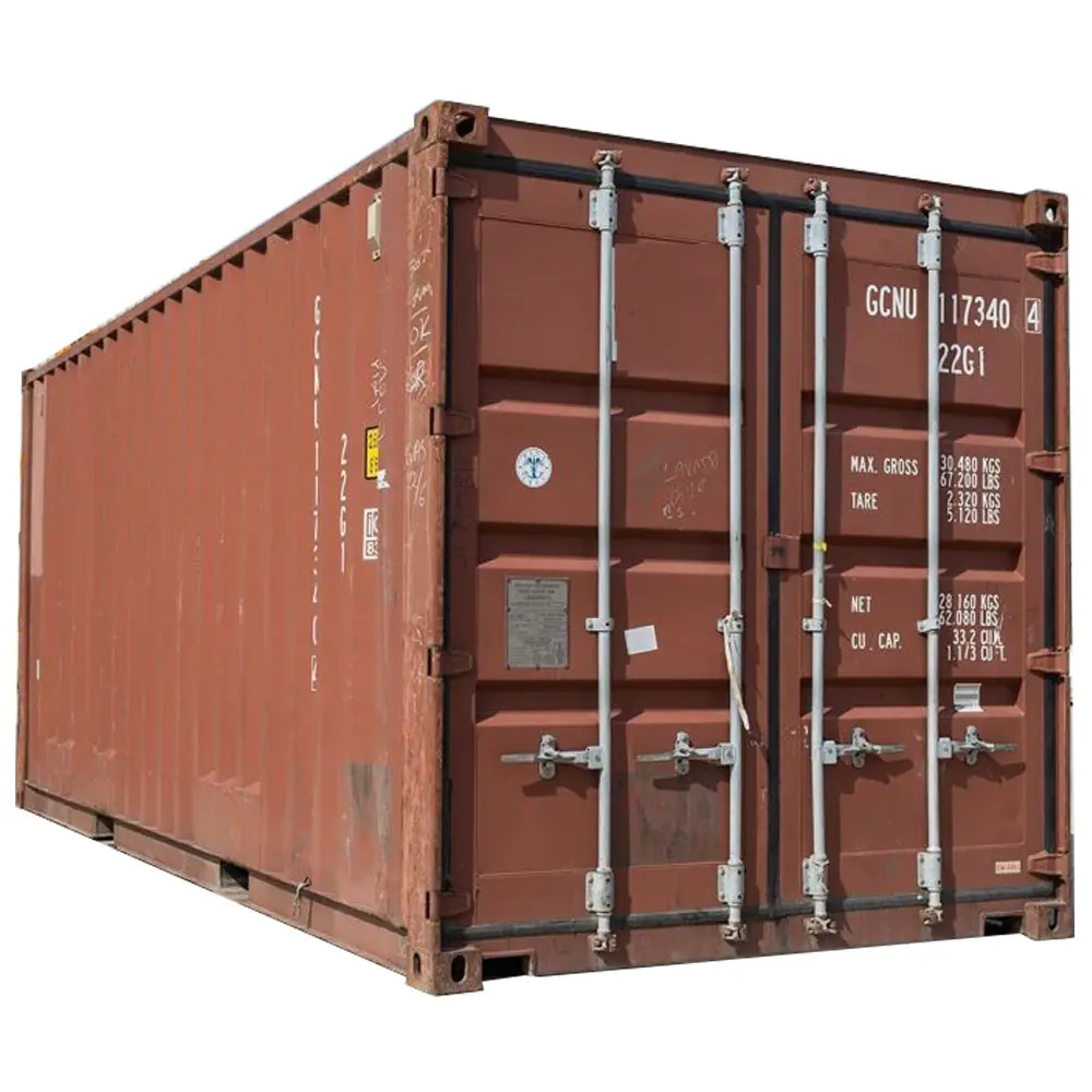 20ft Containers Second Hand Prefab ISO 20 FT Secondhand Cargo Shipping Container for Sale in Qingdao, Shanghai, Tianjin Port