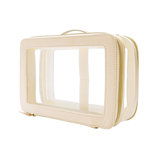 กระเป๋าเครื่องสำอางพีวีซีใสแบบพกพา กันน้ำ สองด้าน โปร่งใส สำหรับใส่เครื่องสำอางค์  ขายส่งจาก <span class=keywords><strong>Royal</strong></span> Fair - Product Image 1