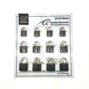 Samhoo Custom portagioie sigillo Design unico lucchetto in ferro con chiave sblocca stile personalizzato nella vernice Color cadmio - Product Image 3