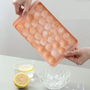 Silicone Food Grade Ice Boll Hockey Mold Frozen Whiskey Ball Popsicle Ice Cube Tray <b>Box</b> Lollipop Making Gifts Kitchen <b>Tools</b> - Product Image 3