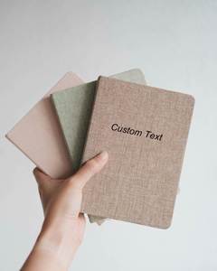 Cuaderno de Tapa Dura A5 Personalizado con Cubierta de Cuero, Páginas Interiores Elegantes para Diario de Bienestar y Autocuidado, Regalo - Product Image 1