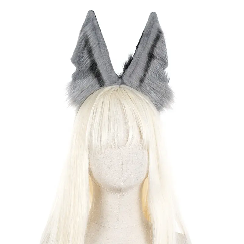 Schattige Decoratieve Grappige Mode Haar Hoepel Haaraccessoires Hoofdband Cosplay Wolf Oren Hoepel Haarband