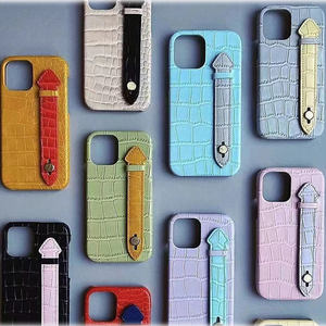 Treet-Funda <span class=keywords><strong>de</strong></span> cuero con patrón exótico para teléfono móvil, carcasa <span class=keywords><strong>de</strong></span> alta calidad con relieve <span class=keywords><strong>de</strong></span> cocodrilo para iONE <span class=keywords><strong>12</strong></span> 13 14 <span class=keywords><strong>pro</strong></span> <span class=keywords><strong>Max</strong></span> con correa - Product Image 1