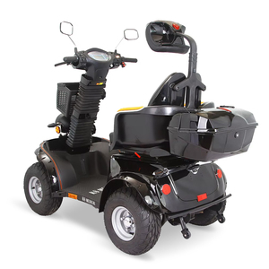 สกู๊ตเตอร์เคลื่อนที่แบบ 4 ล้อ รุ่น KSM-910B สำหรับผู้สูงอายุ พร้อมที่นั่งคู่ เหมาะสำหรับการเดินทางกลางแจ้งและการช้อปปิ้งกับครอบครัว - Product Image 1