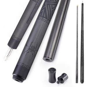 ไม้คิวคาร์บอนไฟเบอร์คุณภาพสูงแบบใหม่ หัวคิวขนาด 11.5 มม./12.5 มม. ข้อต่อ 1/2  ด้ามคิวบิลเลียดคาร์บอน  ขายตรงจากโรงงาน - Product Image 3