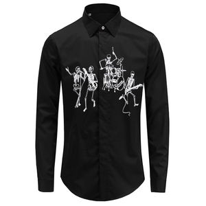 <span class=keywords><strong>Chemise</strong></span> d'affaires à manches longues sans <span class=keywords><strong>repassage</strong></span> pour hommes 2025 haut de gamme suspendue décontractée polyvalente et formelle - Product Image 3