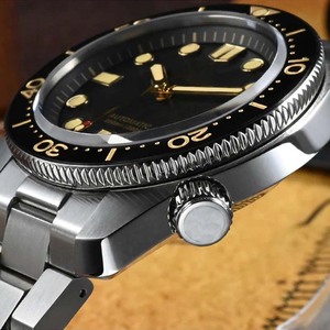 Reloj de Pulsera Automático Mecánico de Zafiro con Logotipo Personalizado Vintage, Bisel de Cerámica, Revestimiento Superluminoso, para Hombre, 30 ATM - Product Image 3