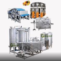 Fabriek Genyond Fruit Druivenpasta Honing Jam Puree Siroop Verwerkingsfabriek Druivensap Productielijn Maken Machine-Apparatuur