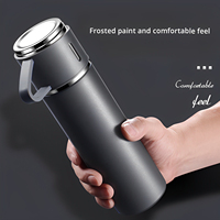 Set de Taza de Yerba Mate de Acero Inoxidable de 500 ml en Oferta, Termo Clásico con Aislamiento al Vacío, Empaque Blíster