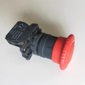 Interrupteur à <span class=keywords><strong>bouton</strong></span>-poussoir champignon en plastique XB5-AS542 22mm, étanche IP65, arrêt <span class=keywords><strong>d</strong></span>'<span class=keywords><strong>urgence</strong></span>, 1NC, 660V, 10A, <span class=keywords><strong>fonctionnement</strong></span> momentané - Product Image 3