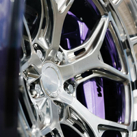 Rines Forjados Personalizados Triple Cromo 5x112 5x120 HFX1 de 17/18/19/20/21/22 Pulgadas, Rines de Aleación HFX-1 para BMW M2 M3 M4 Audi Mercedes Tesla