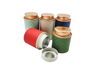 Giấy Nhỏ Tin Bao Bì Trà Mini Tùy Chỉnh In Ấn Logo Các Tông Cà Phê Đậu Ống Sinh Thái Thân Thiện Với Giấy Lon Cho 50 100 Gram Trà - Product Image 5