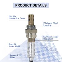 Capteur d'oxygène O2 en amont en ABS de haute qualité BST 234-4729 avec garantie d'un an pour Acura NSX 2000-2005 V6 3.0L