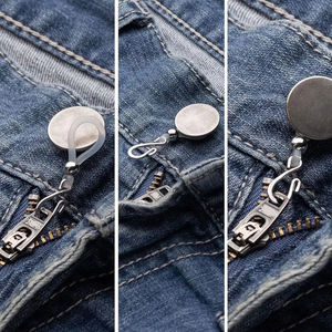 Sujetadores de Cremallera Metálicos Sin Níquel LM, Repuesto Universal para Tiradores de Cremallera - Product Image 3