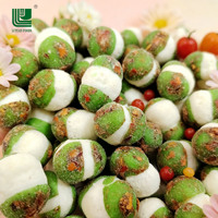 Luyuan Halal Gefreeze-droogde Pittig Zure Snoepjes |   OEM Fabriek Fruitgevulde Hard Coated Ball Candy Box Meerkleurig Groothandel