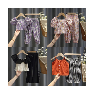 Nouveau design pour enfants ensemble de filles pantalons pour enfants ensemble de deux pièces ensemble de vêtements pour enfants filles de 8 à 14 ans pour la saison d'automne - Product Image 1